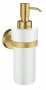 Smedbo Home Brushed Brass Wall-Mounted Soap Dispenser