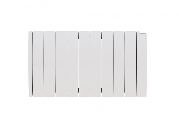 Zehnder Fare Tech Electric Radiator 575 x 429mm - White (9010) Electric Simple Immersion With Factory Fitted Digital Controls