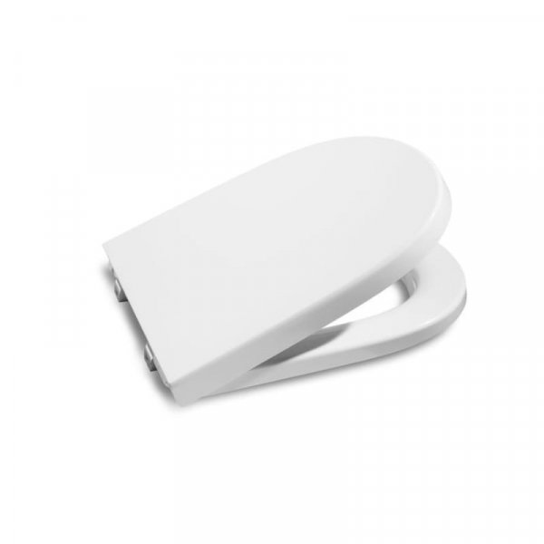 Roca Meridian-N Soft Close Compact Toilet Seat - White
