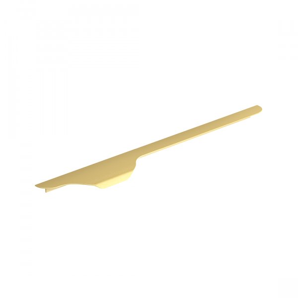 Vado Cameo 400mm Furniture Top-Mount Handle, Left Pull - Satin Brass