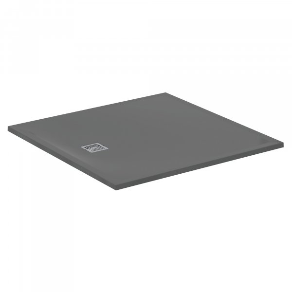Ideal Standard Ultra Flat S+ 1200 x 1200mm Grey Rectangular Shower Tray