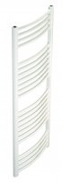 Redroom Elan Curved White 1800 x 500mm Towel Radiator
