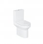 Britton Shoreditch Round Rimless Close Coupled WC including Seat