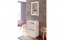 Purity Collection Carina 815mm 2 Drawer Floor Standing Basin Unit Inc. Basin - White Gloss