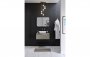 Purity Collection Carina 600mm 1 Drawer Wall Hung Basin Unit (No Top) - Latte