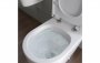 Purity Collection Verdant Rimless Close Coupled Open Back Toilet & Soft Close Seat