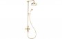 Purity Collection Hadley Thermostatic Shower Kit - Brushed Brass