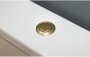 Purity Collection Dual Push Button Cover (Cable) - Brushed Brass
