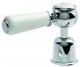 BC Designs Victrion Lever 3 Hole Wall Mounted Bath Filler