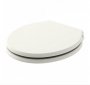 Bayswater Porchester Pointing White Soft Close Toilet Seat