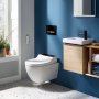 Geberit AquaClean Tuma Comfort WC Complete Solution with Wall Hung WC (Black Glass)