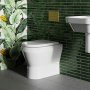 Britton Curve2 Rimless Back To Wall WC with Soft Close Seat