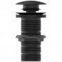 Ideal Standard Luxury Silk Black Unslotted Clicker Basin Waste