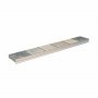 Purity Collection Square Level Access 1000mm Linear 300 Centre Drain Wetroom Tray