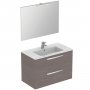 Ideal Standard Tempo 800mm Wall Mounted Lava Grey Vanity Unit