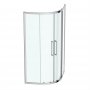 Ideal Standard i.life 1000mm Bright Silver Quadrant Enclosure
