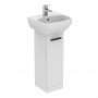 Ideal Standard i.life A 23cm Pedestal Matt White Washbasin Unit