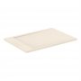 Ideal Standard i.life Ultra Flat S 900 x 700mm Rectangular Shower Tray with Waste - Sand