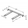 Ideal Standard i.life B 400mm Vessel Basin & 1200mm Furniture Units with 2 Shelves