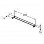 Ideal Standard i.life B 400mm Vessel Basin & 1000mm Furniture Units with 1 Shelf
