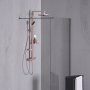 Ideal Standard Ceratherm ALU+ Shower System with Exposed Shower Mixer - Rose