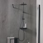 Ideal Standard Ceratherm S200 Shower System with Exposed Shower Thermostat - Silk Black