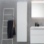 Geberit VariForm 1800mm Slimline Tall Cabinet with Internal Mirror - White