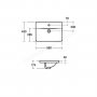 Ideal Standard Concept Cube 58cm Countertop Basin