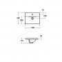 Ideal Standard Concept Cube 50cm Countertop Basin