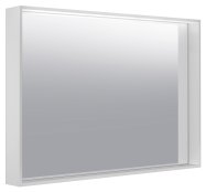 Keuco Plan 1000 x 700mm LED Mirror - Anodised Silver