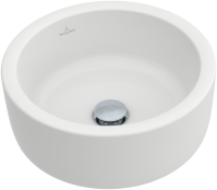 Villeroy & Boch Architectura 400mm Countertop 0 Tap Hole Basin - White Alpin