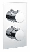 The White Space DC Concealed Shower Valve - Round Handle, Single outlet -