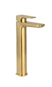 Scudo Muro High Riser Basin Mono - Brushed Brass