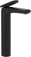 Villeroy & Boch Antao Tall Single-Lever Basin Mixer with Pop-Up Waste - Matt Black