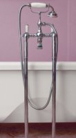 Silverdale Berkeley Bath/Shower Mixer with Floor Mounting Legs