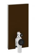 Geberit Monolith Plus 101cm Umber Glass for Back to Wall WC Toilet