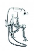 Marflow Ferrada Lever Deck Mounted Bath Shower Mixer with Kit