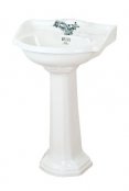 Miller 655mm Basin with Pedestal (782W-1/785W)