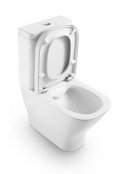 Roca The Gap CleanRim Close Coupled ECO WC