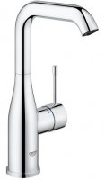 Grohe Essence L-Size Basin Mixer with U-Spout and Smooth Body