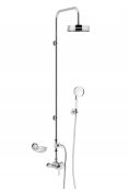 Heritage Gracechurch Exposed Shower with Fixed Riser Kit & Diverter