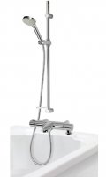 Aqualisa Midas 110 Thermostatic Bath Shower Mixer with Slide Rail Kit