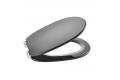 Roca Carmen Dark Grey Soft Close Supralit Seat And Cover