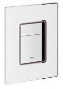 Grohe Cosmo White Leather Flush Plate