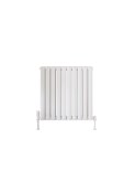 Scudo Apex 600 x 590mm Double Designer Radiator - White