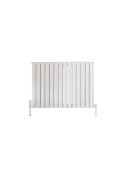 Scudo Apex 600 x 826mm Double Designer Radiator - White