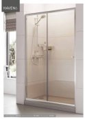 Roman Showers Haven Sliding Shower Door - 1600mm Wide