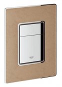 Grohe Cosmo Beige Leather Flush Plate