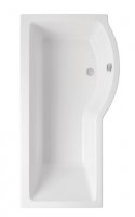 Carron Brio 1650 x 700/850mm Right Hand Acrylic Shower Bath