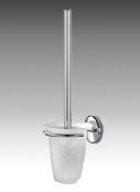 Inda Hotellerie Wall Mounted Toilet Brush and Holder (A0414A)